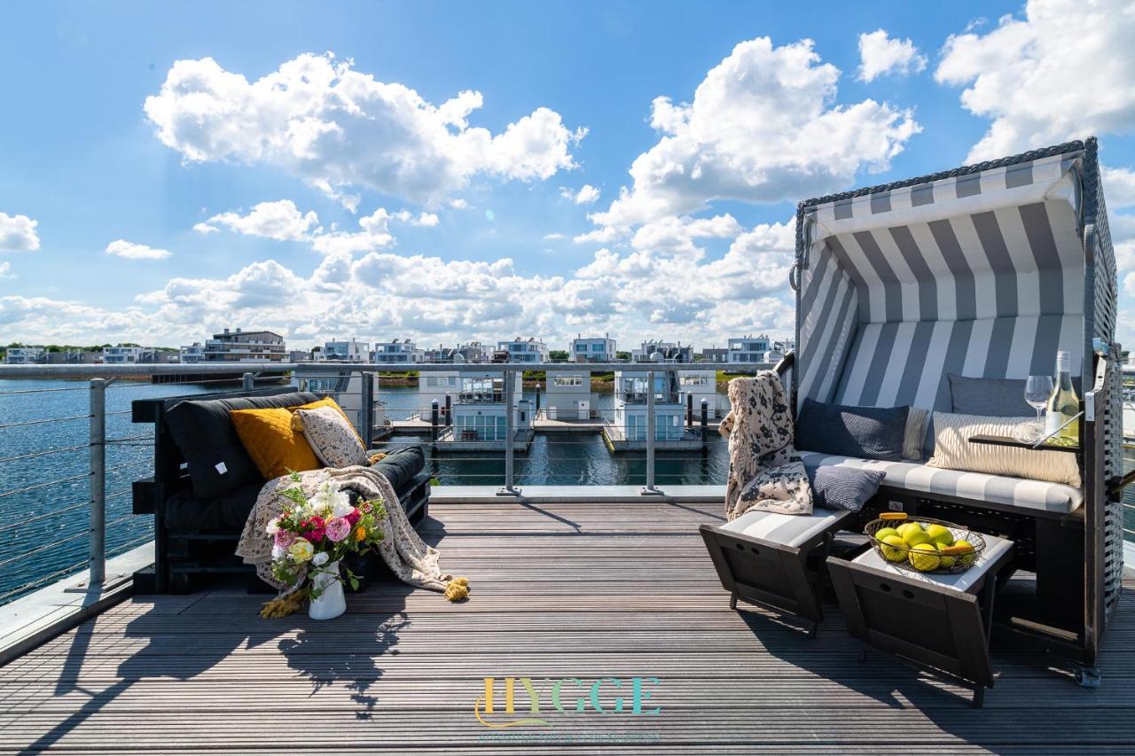 Schwimmendes Haus Hygge Olpenitz Hotel Exterior foto